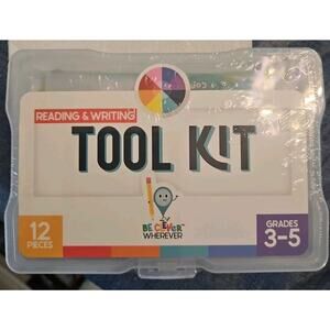 Be Clever Wherever Reading & Writing Tool Kit 12 Pieces Grades 3-5 Carson...